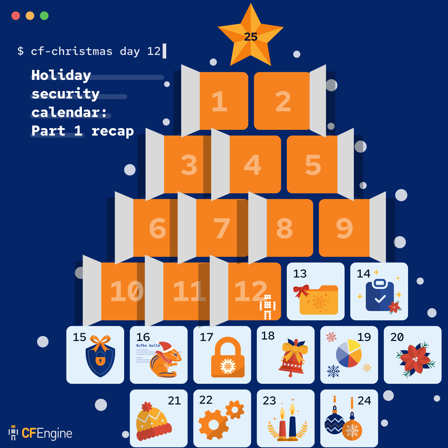 Security holiday calendar Part 2